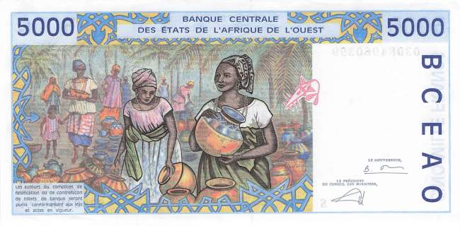 5000 Francs 2003